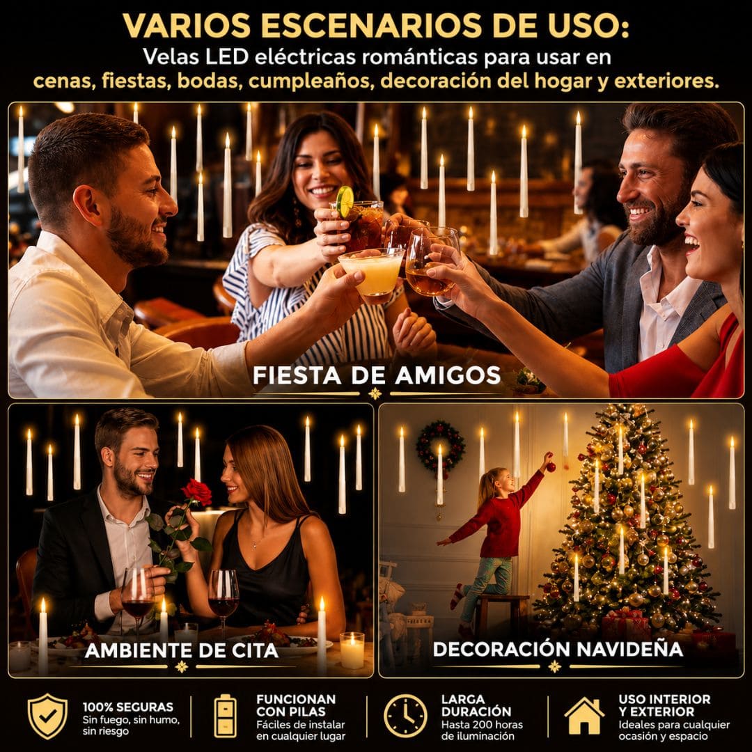 SkyMagic ™ Velas flotantes