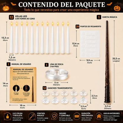 SkyMagic ™ Velas flotantes